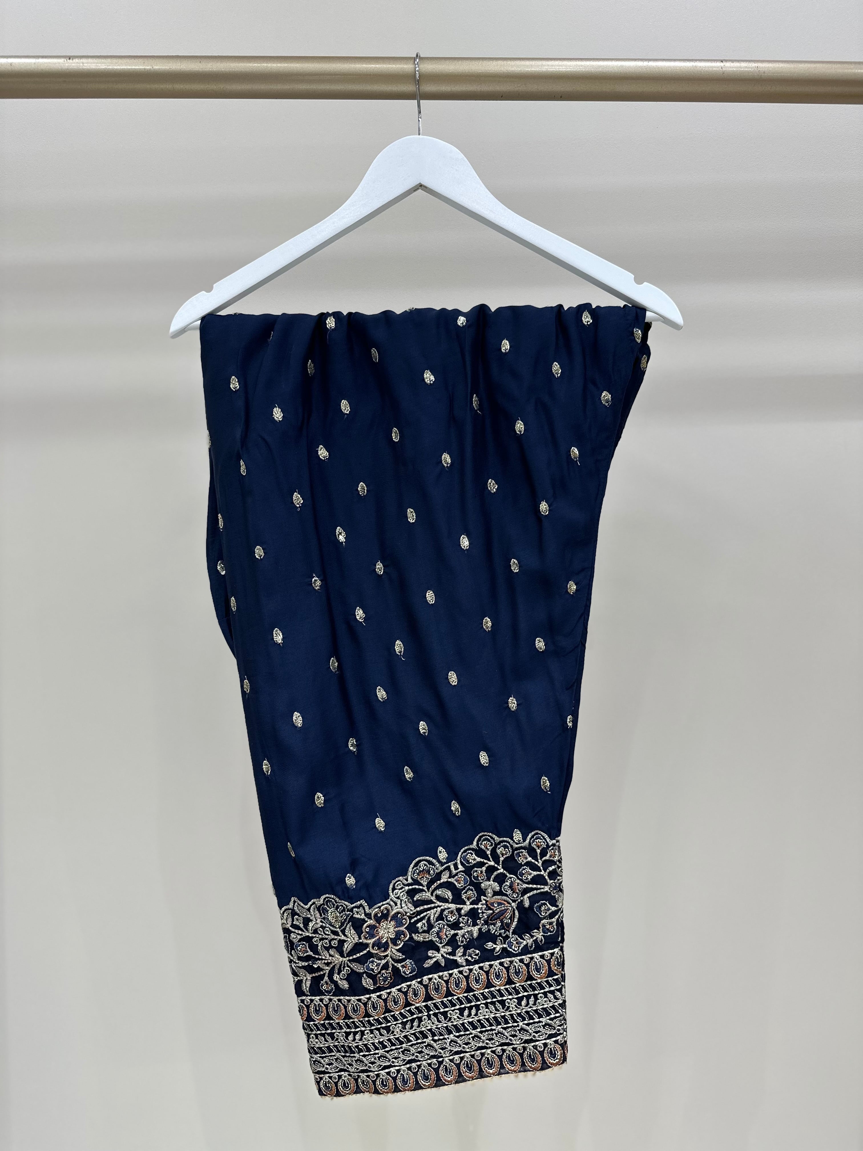 S-002 - navy 3 piece suit