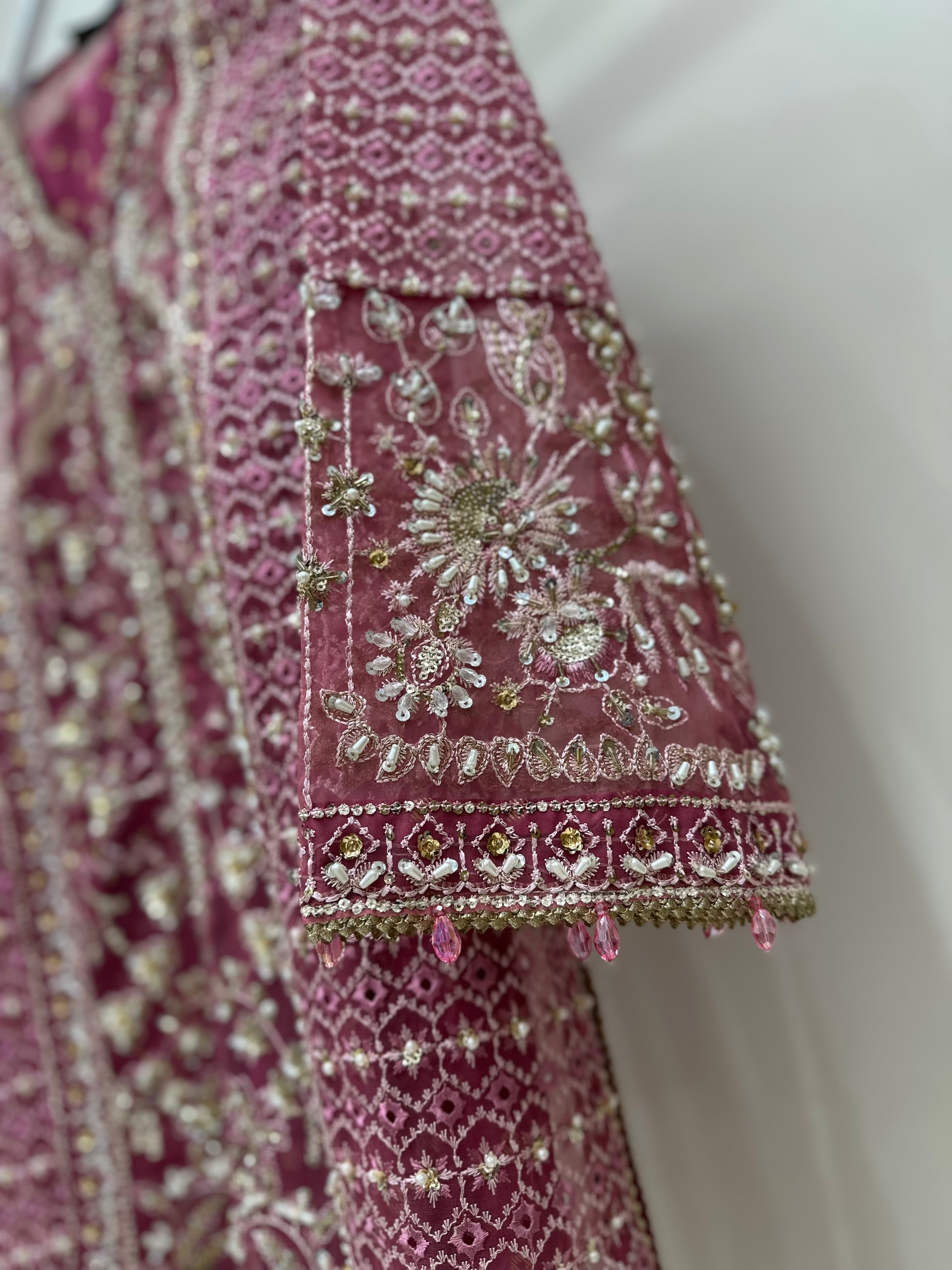 3-004 - Deep rose 3 piece formal suit