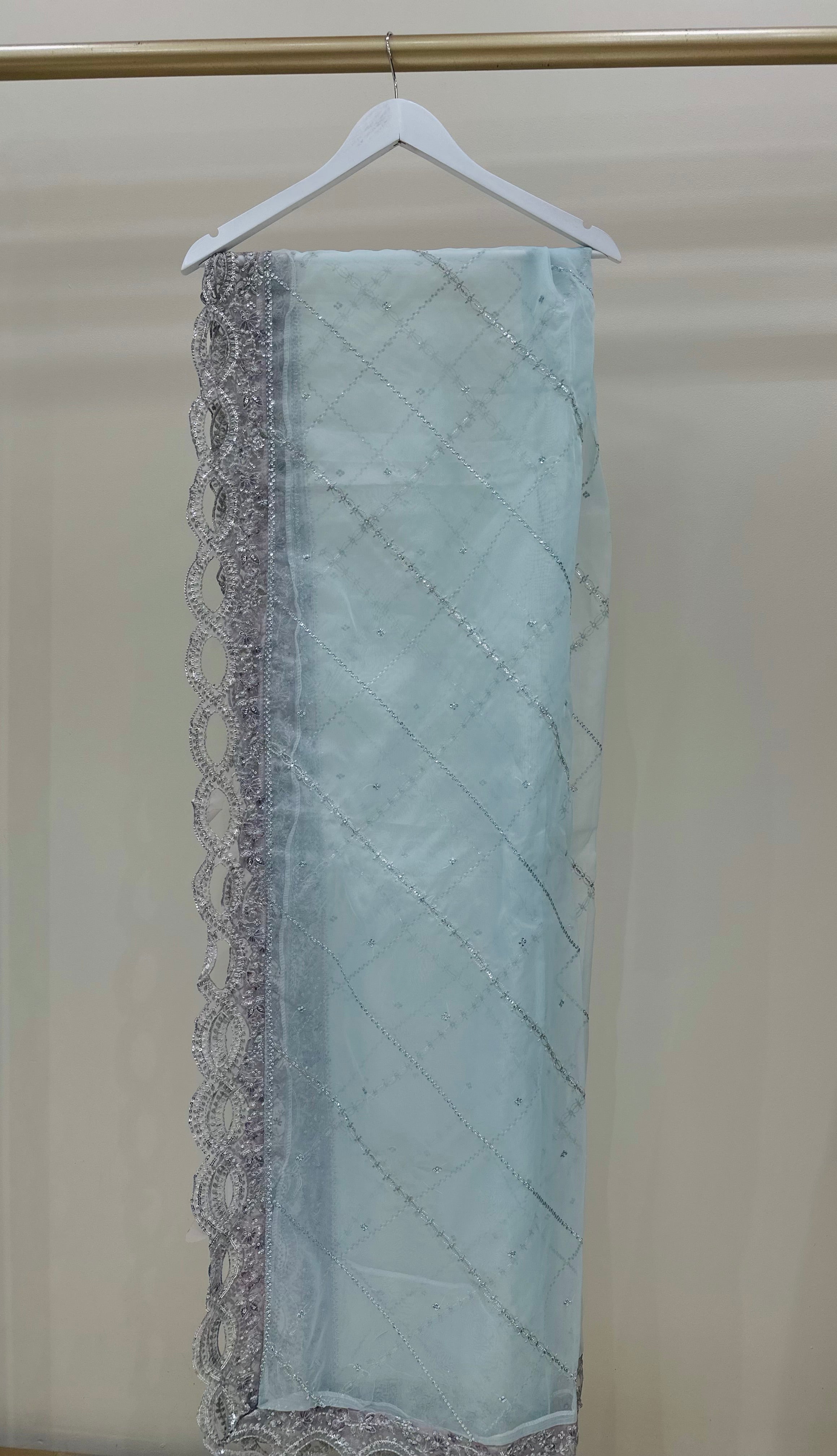 S-0010 - Blue 3 piece formal suit